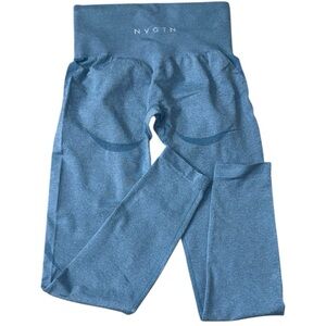 NVGTN Ocean Blue Contour Seamless Leggings | XS